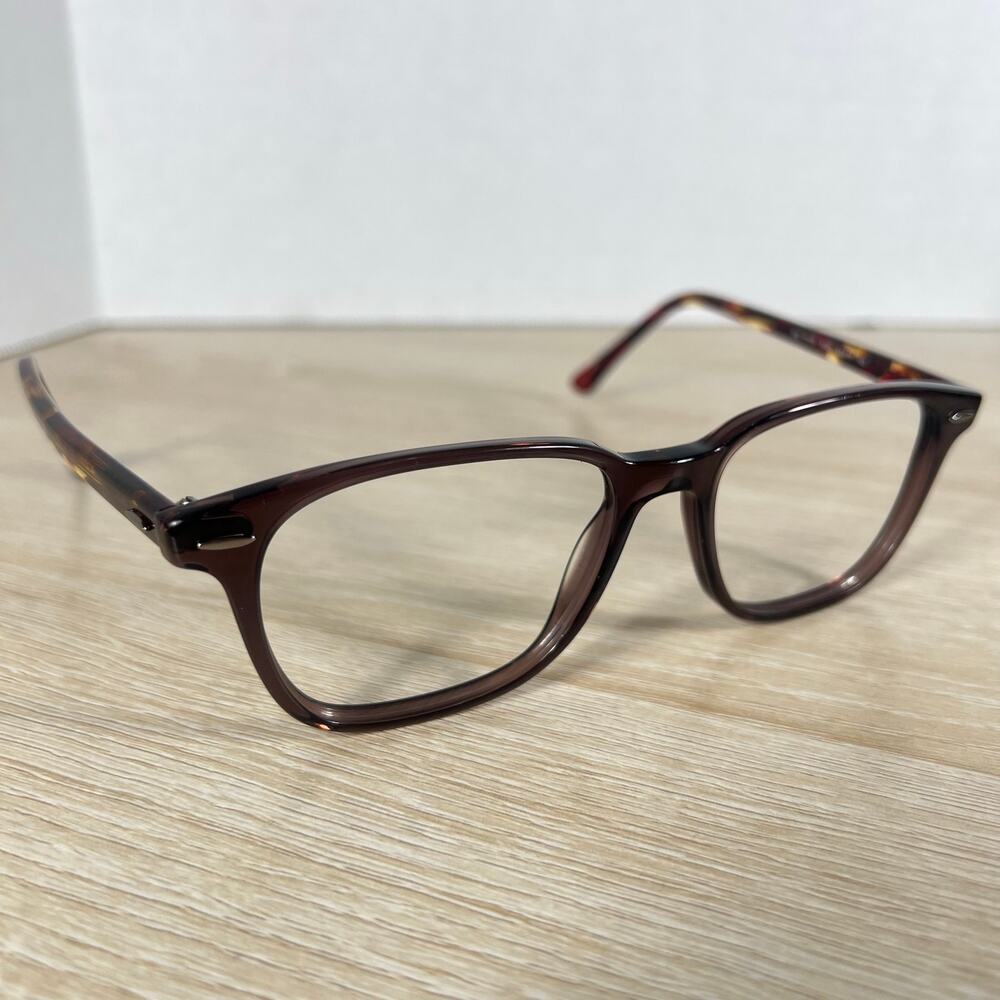 Ray-Ban RB7119 8023 Eyeglasses Red Brown Tortoise Frame 53-17-145 Excellent Cond